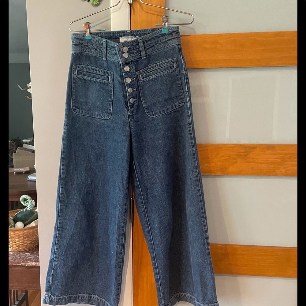 Wide leg Free People Jeans